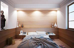 Quarto com Feng Shui